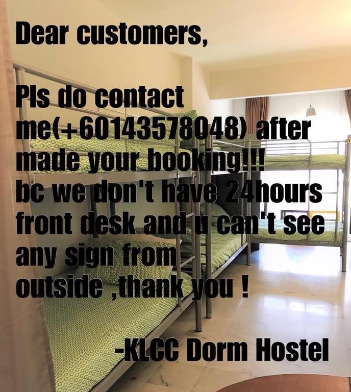 Klcc Dorm Hostel Куала-Лумпур Экстерьер фото